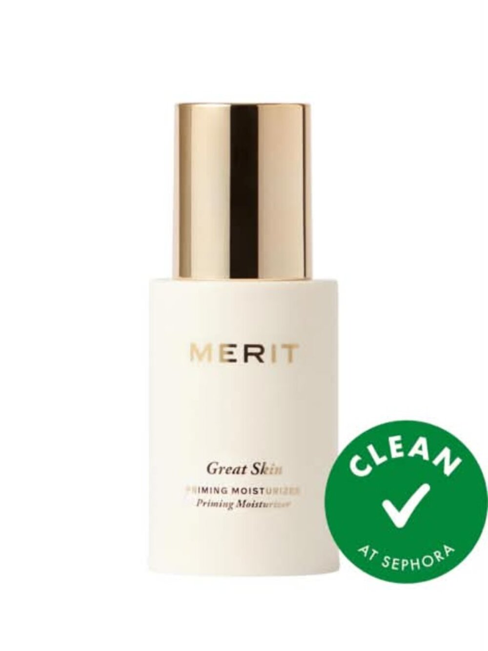MERIT Great Skin Primingg And Firming Moisturizerr With Peptides And Hyaluronic
